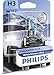 Produktbild Philips 531128 WhiteVision ultra H3 Scheinwerferlampe, Einzelblister, Single blister