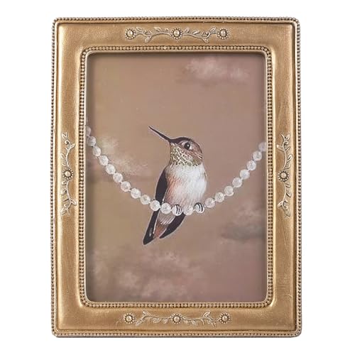 SIKOO Vintage Picture Frame 5x7 Antique Picture Frame Tabletop and