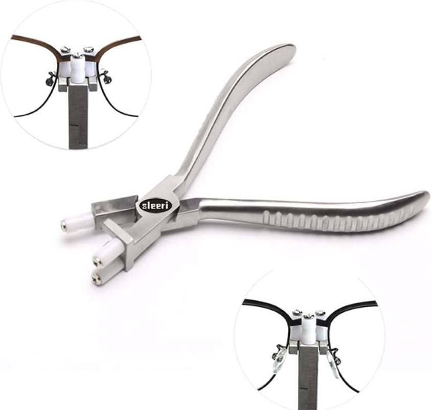 Optical Eyeglasses Adjusting Frame Bending Bridge Temple Pliers Endpiece Eyewear Eye Glasses Parts Hand Repairing Repair Tool