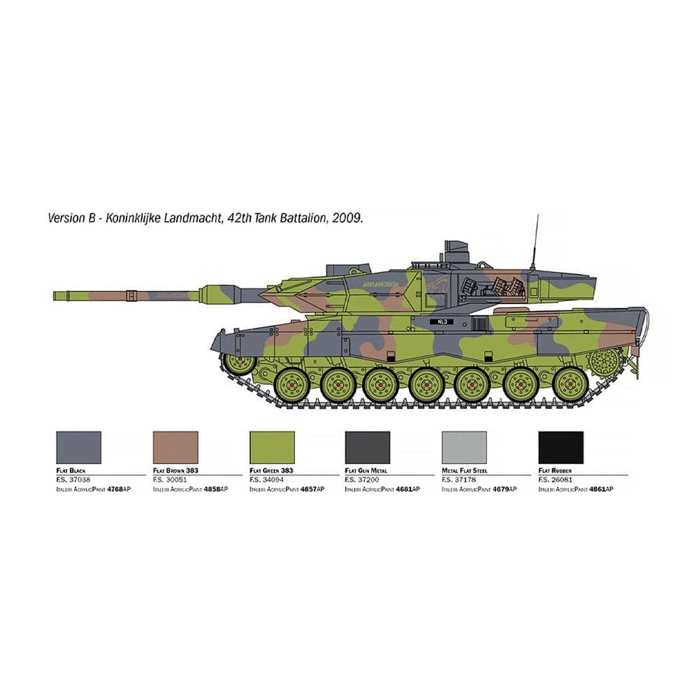 Italeri 6567 Leopard 2A6 scala 1:35, modellismo, model kit, carri armati, mezzi militari, plastica, modello da montare e pitturare