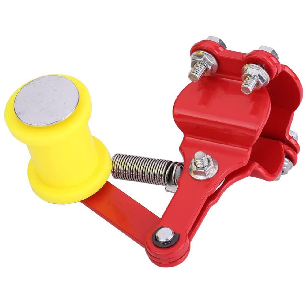 Moto Catena Regolatore Tendicatena Regolatore Automatico Alluminio Rosso Per Motocross Dirt Bike ATV
