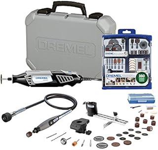 Dremel 4000-2/30 Rotary Tool Kit with 160-Piece Accessory Kit and Flex Shaft Attachment