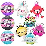 Plush Crush - Series 3 - Puzzle Ball (1-Pack), Surprise Collectible Character Bouncy Ball Plush Toy, Blind Bag by Scentco