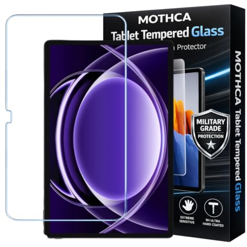Image of Mothca Premium Tab Tempered Glass For Realme Pad 2 Lite (10.95 inch) With Installation kit (Pack of 1)