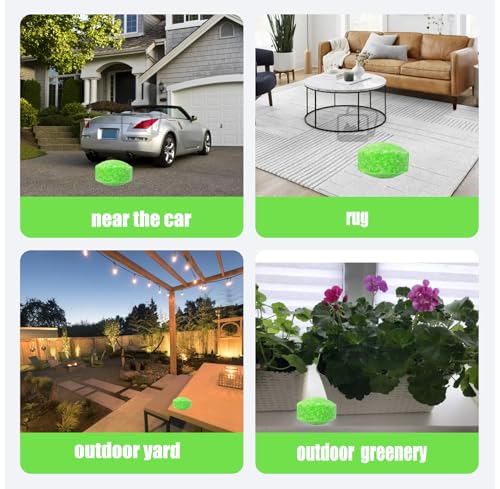 QOCUILC 12 Stück Katzenabwehr Kugeln – Natürlicher Katzenschreck für Garten & Haus mit Pfefferminzöl – Effektiver Schutz vor Katzen & Hunden – Tierfreundlich & Wetterfest