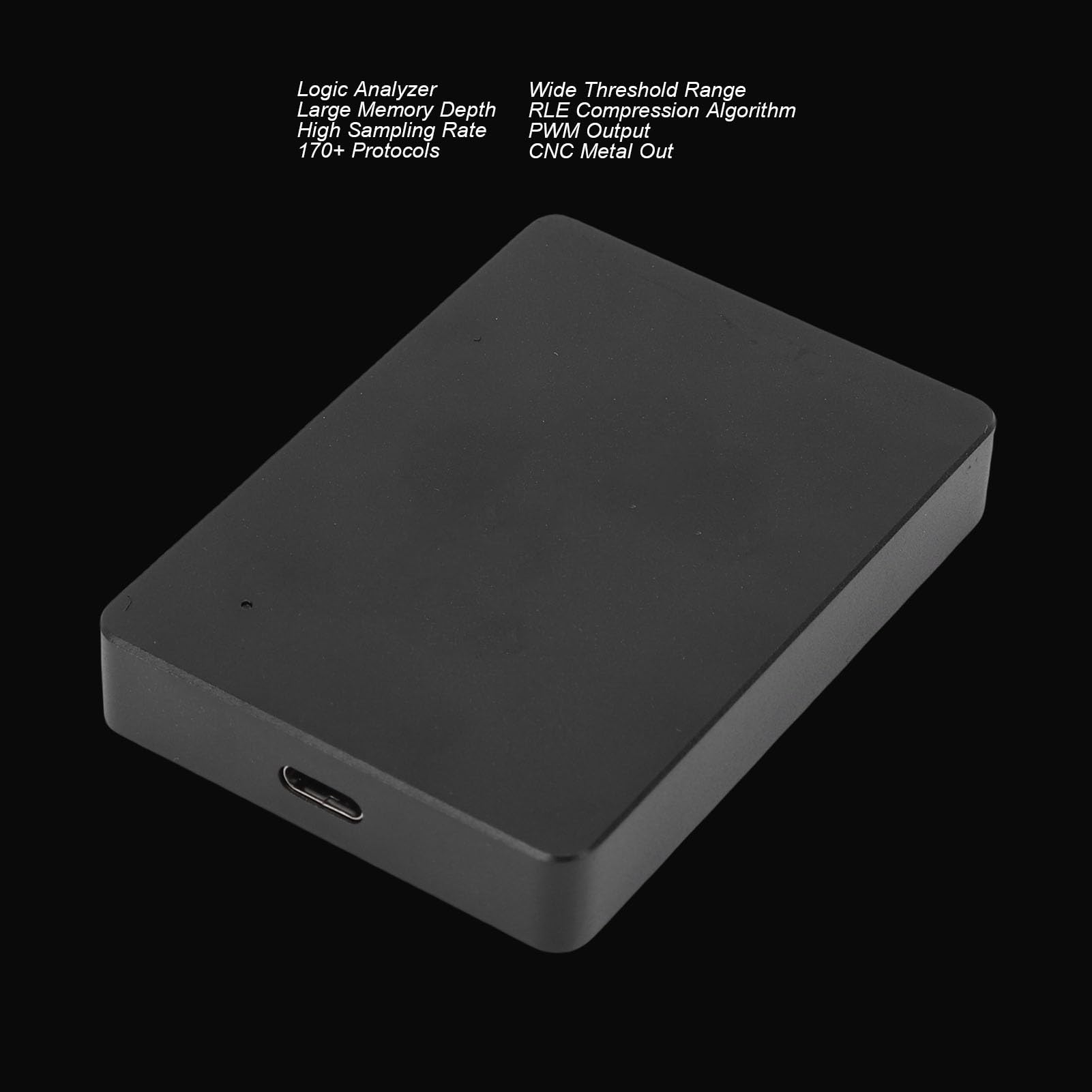 Aramox Logikanalysator-Set, 16-Kanal-USB-Gerät mit 500 MHz 1 GHz Abtastrate für Ingenieure und Technikbegeisterte