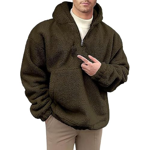 Sweat à capuche homme veste avec coton pull en grosse maille camionneur japonais