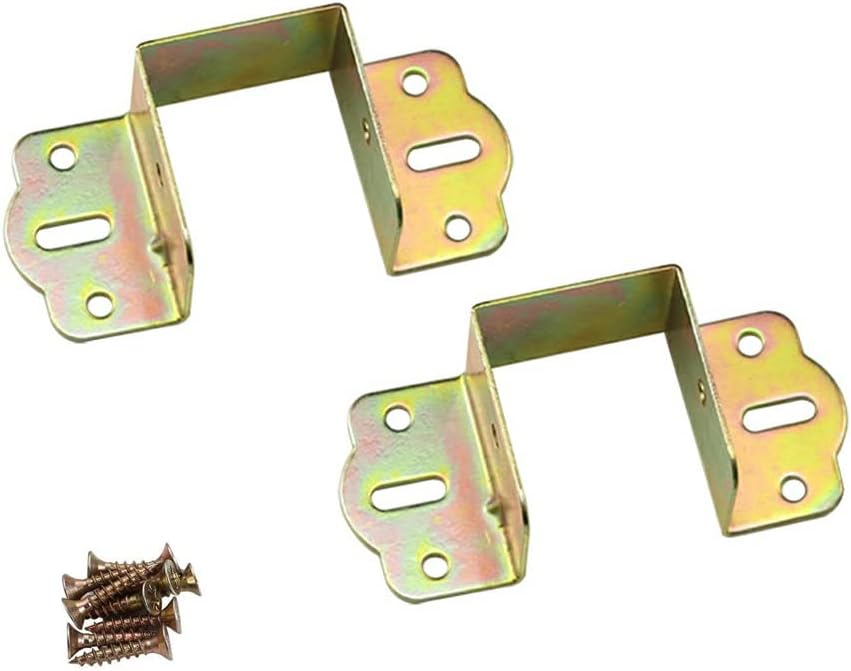 WANLIAN Bed Rail Fittings,Bed Hinge,Bed Frame Hardware