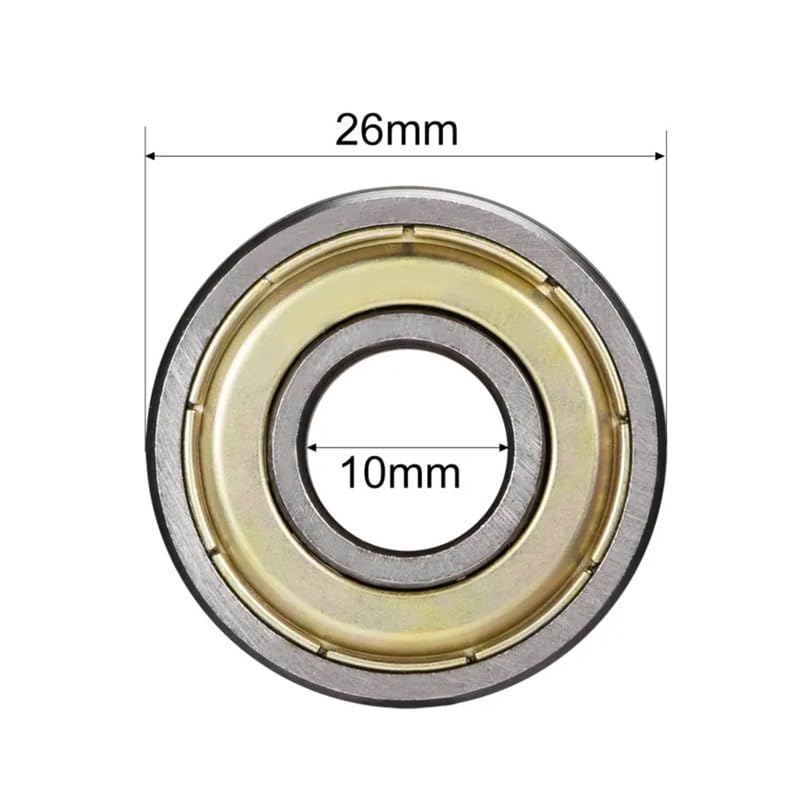 2pcs/Packed Bearing 6000 6001 6002 6003 6004 6005 6006 6007 6008 RS 2rs ZZ 2z Deep Groove Ball Bearings ICXLPMC(Iron Cover(Z ZZ),ABEC-3_6004-20X42X12MM)