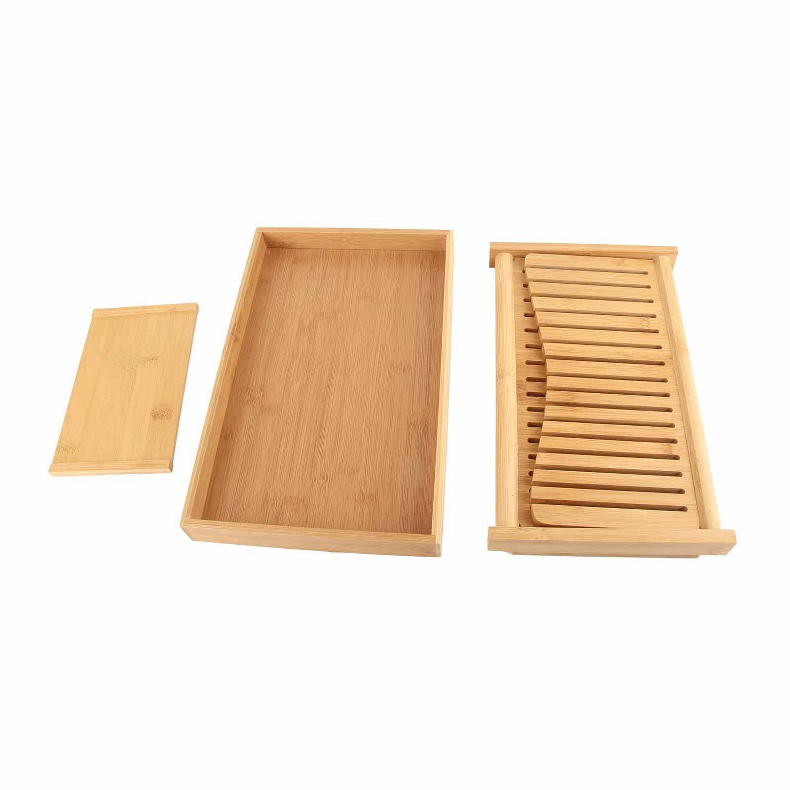 Moule de découpe pour pain maison en bambou pliable pour le petit-déjeuner
