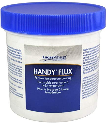 White Brazing Flux - 1 Pound (LB) Jar (1)