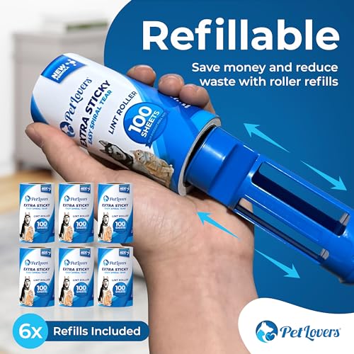 PetLovers-Extra-Sticky-Lint-Roller-Ultimate-Value-Set-800-Sheets-for-Pet-Hair-Removal-Dog-and-Cat-Lint-Remover-8-Pack - Cucciolini Doodles   PetLovers-Extra-Sticky-Lint-Roller-Ultimate-Value-Set-800-Sheets-for-Pet-Hair-Removal-Dog-and-Cat-Lint-Remover-8-Pack