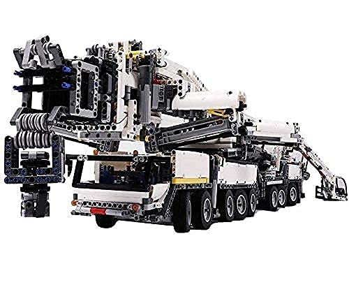KCGNBQING Technic Liebherr LTM 11200 Kran, 7692 Stück Blöcke Großer benutzerdefinierter MOC-Set, Bausteine Set…