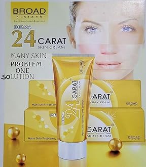 Truly Grow Derma 24 Karat Skin Cream 25gm, Pack of 2