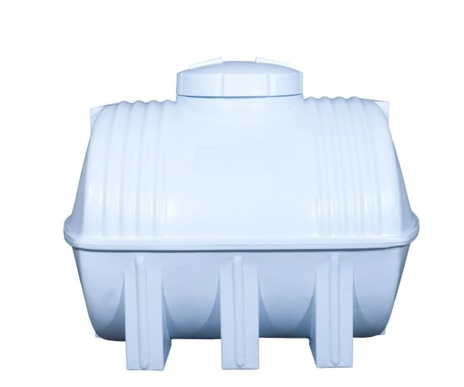 100 US Gallon (380 Liters) Horizontal Polyethylene Water Tank | 3 Layer | 5-Year Warranty | Made in UAE by Alpha Teknik