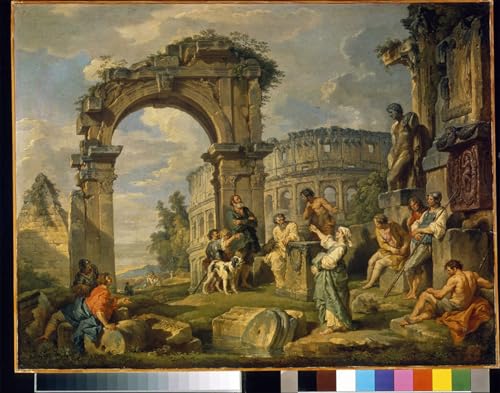 Affiche Mur Art Poster Pannini, décoration murale d'art religieux pour grand salon