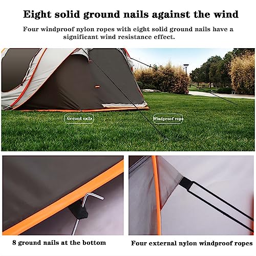 Carpa familiar para camping BNEI para 3 a 4 personas miniatura 7
