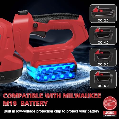 Image of Givilo 22.4 inch Hedge Trimmer Cordless Compatible with Milwaukee M18 Battery