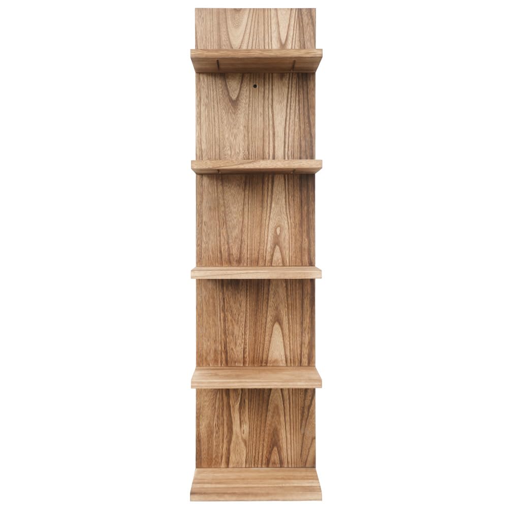 Étagère murale à 5 étages pour salon et décoration d'intérieur tendance
