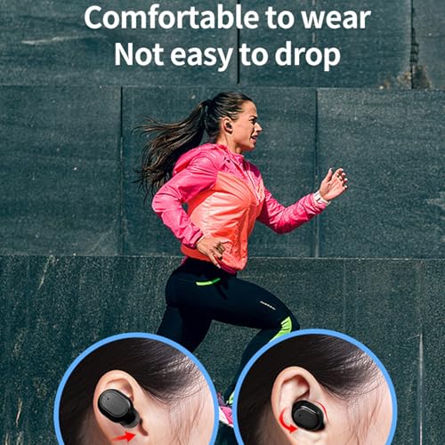 Zunate 2022 New J4 Language Translator Earbuds, 144 Languages Supports Real Time Voice Language Translation, True Earbuds for Music and Call(White)