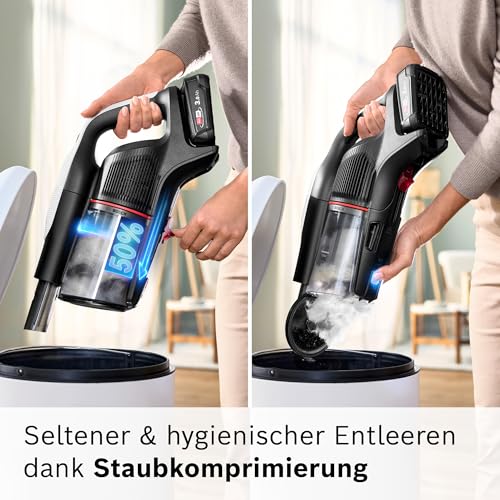 Bosch Akku-Staubsauger Unlimited 9 BKS931BA, kabellos, MicroClean Technology, Display, Staubkomprimierung, HEPA-Filtersystem… – Ansicht 5