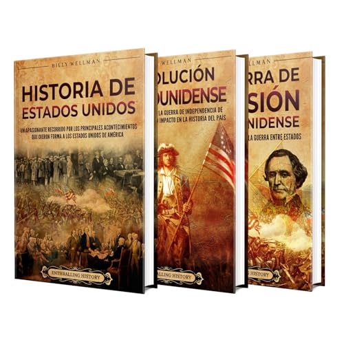 Historia de Estados Unidos: Una gu&amp;iacute;a apasionante de los principales acontecimientos de Estados Unidos, incluidas las guerras civil y revolucionaria (Authored by Billy Wellman) episode artwork