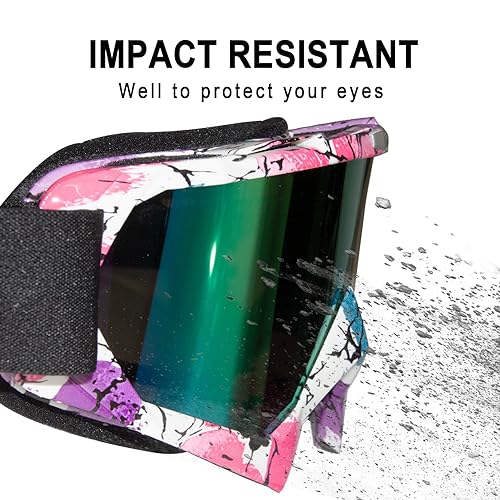 Image of Dirt Bike Goggles Motorcycle ATV Glass Riding Four Wheeler Offroad Mx Racing Helmet Goggles