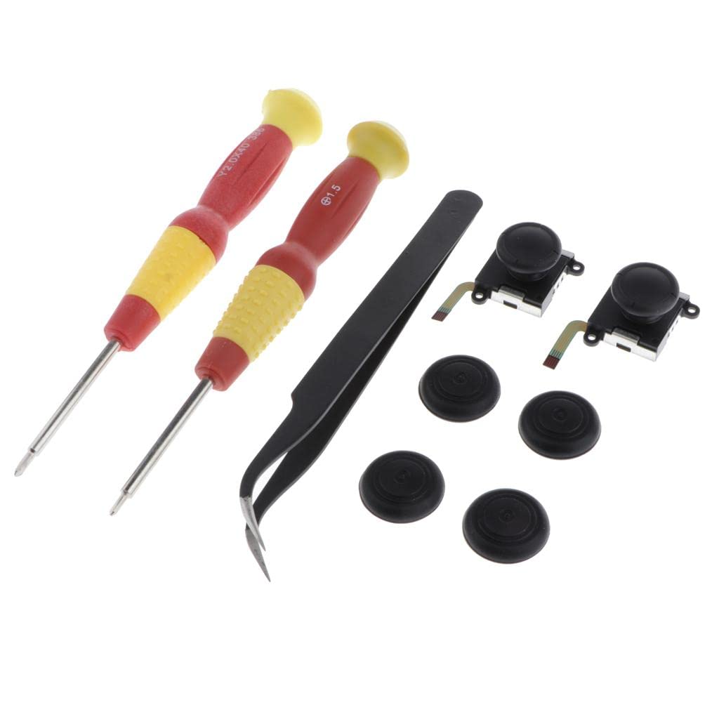 BNF Gamepad Repair Part Joystick Tool Set Grip Tweezer Replacement Game Rocker-image-30
