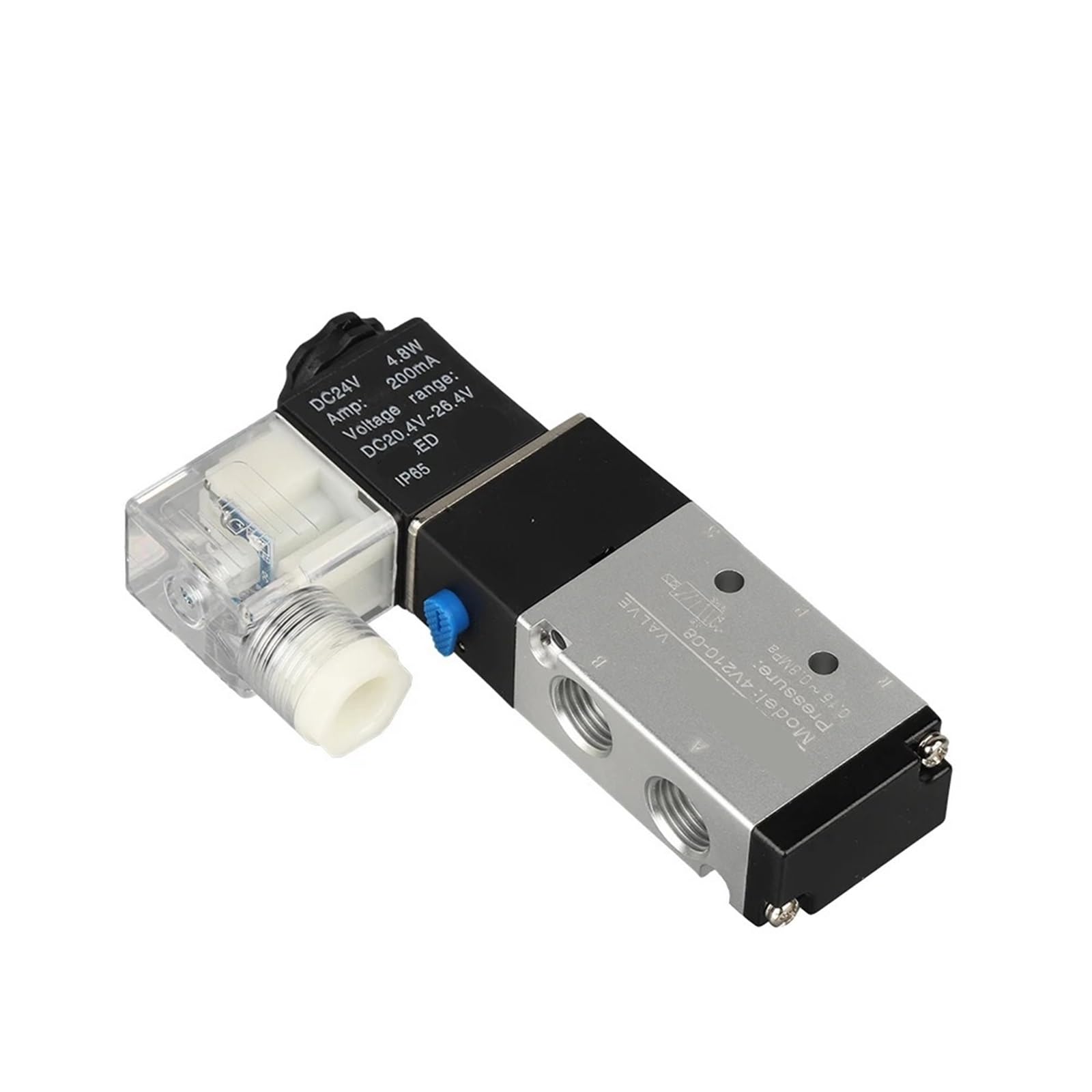 Électrovanne 4V210-08 AC110V à commutation rapide pour distributeur pneumatique 5/2