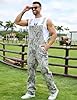Yuanbang Camo Overalls for Men Work Utility Covera... #2