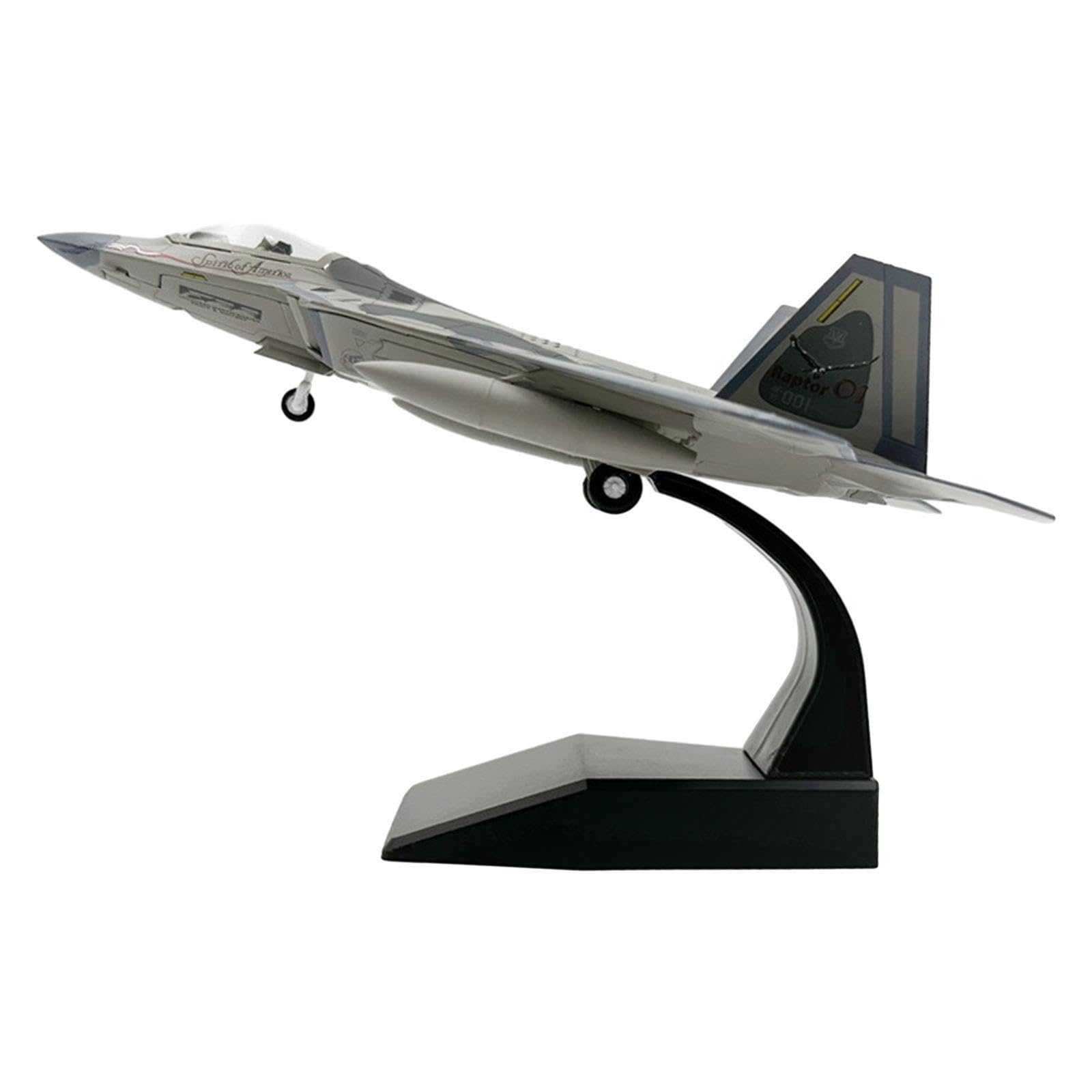 POXZSFX Diecast Fighter Jet Model 1/100 Scale Exceptional Display For Office Home And Collectibles 1/100 Scale Model Plane Diecast Airplane Anti Rust Fighter