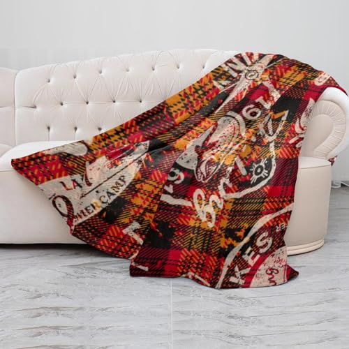 Couverture polaire Canada en microfibre douce 150x130 cm - 5