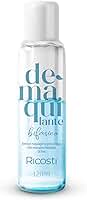 Ricosti Demaquilante Bifásico Vegano 120ml Bifásico Remove Maquiagem à Prova d'Água 100% Vegano