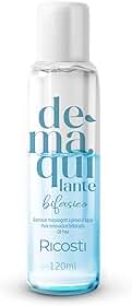 Ricosti Demaquilante Bifásico Vegano 120ml Bifásico Remove Maquiagem à Prova d'Água 100% Vegano