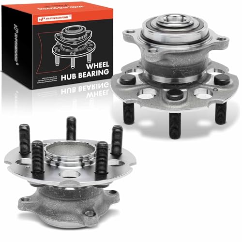 A-Premium 2 x Rear Wheel Bearing and Hub Assembly with 5-Lug Compatible with Honda Odyssey 2005 2006 2007 2008 2009 2010 by A-Premium - Used condition - US$67.29