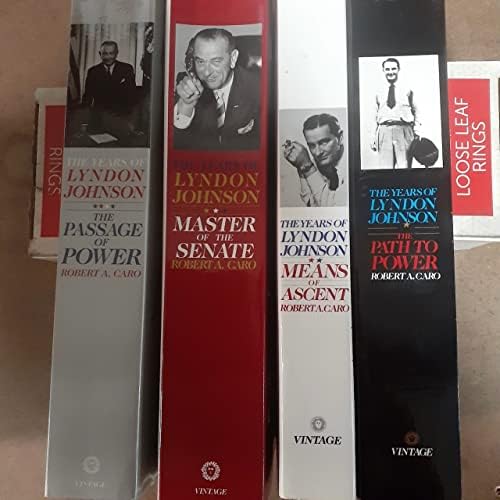 The Years of Lyndon Johnson Complete Paperback Set (LBJ Collection of 4 Volumes): The Path to Power; Means of Ascent; Master of the Senate and The Passage of Power by Robert A. Caro