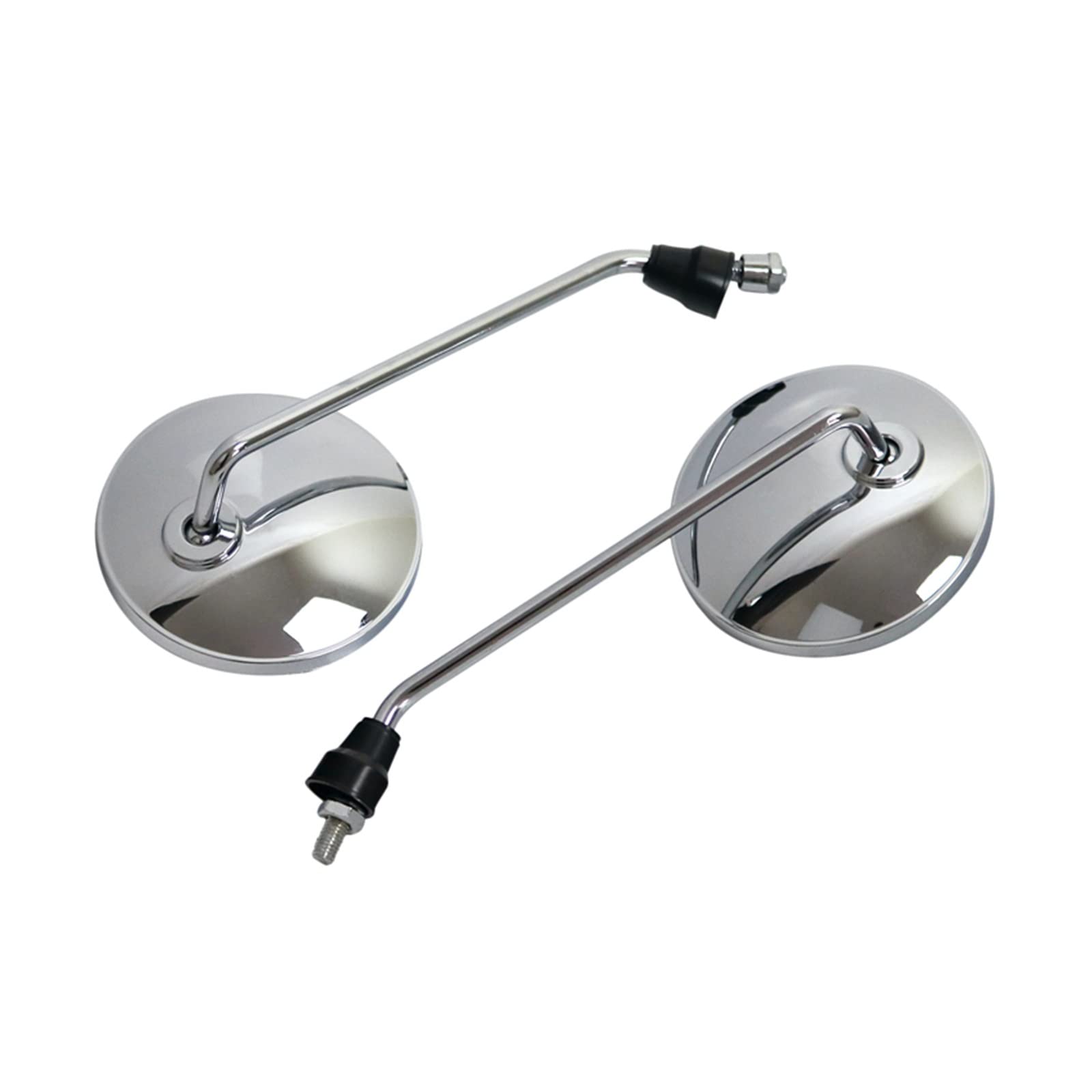 LAGNY Latéraux Rétroviseur Rétroviseurs Cyclomoteur Rétroviseur Latéral 8mm RoundMotorcycle Rétroviseur Vélo Électrique Rétroviseur D'extrémité