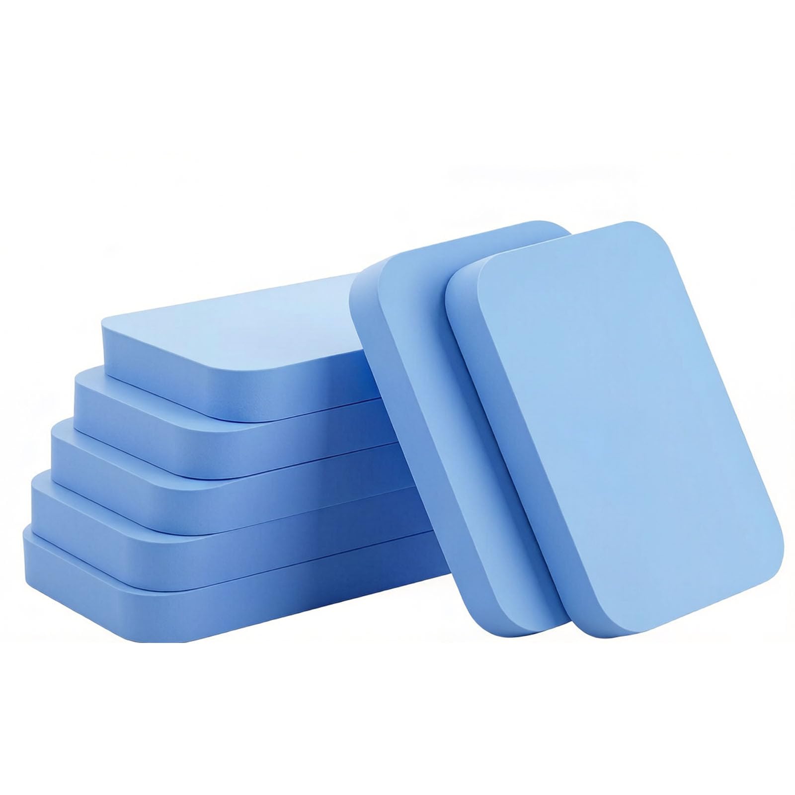 6 Pcs Table Tennis Rubber Cleaner Sponge, High Density Foam for Ping Pong Racket Maintenance, Reusable Cleaning Sponge for Regular Table Tennis Equipment Care, Convenient Foam Cut to Size Design-image-19