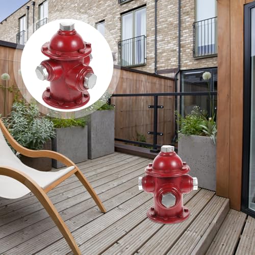 Borne d'incendie décorative en fer pour salon et balcon - 8