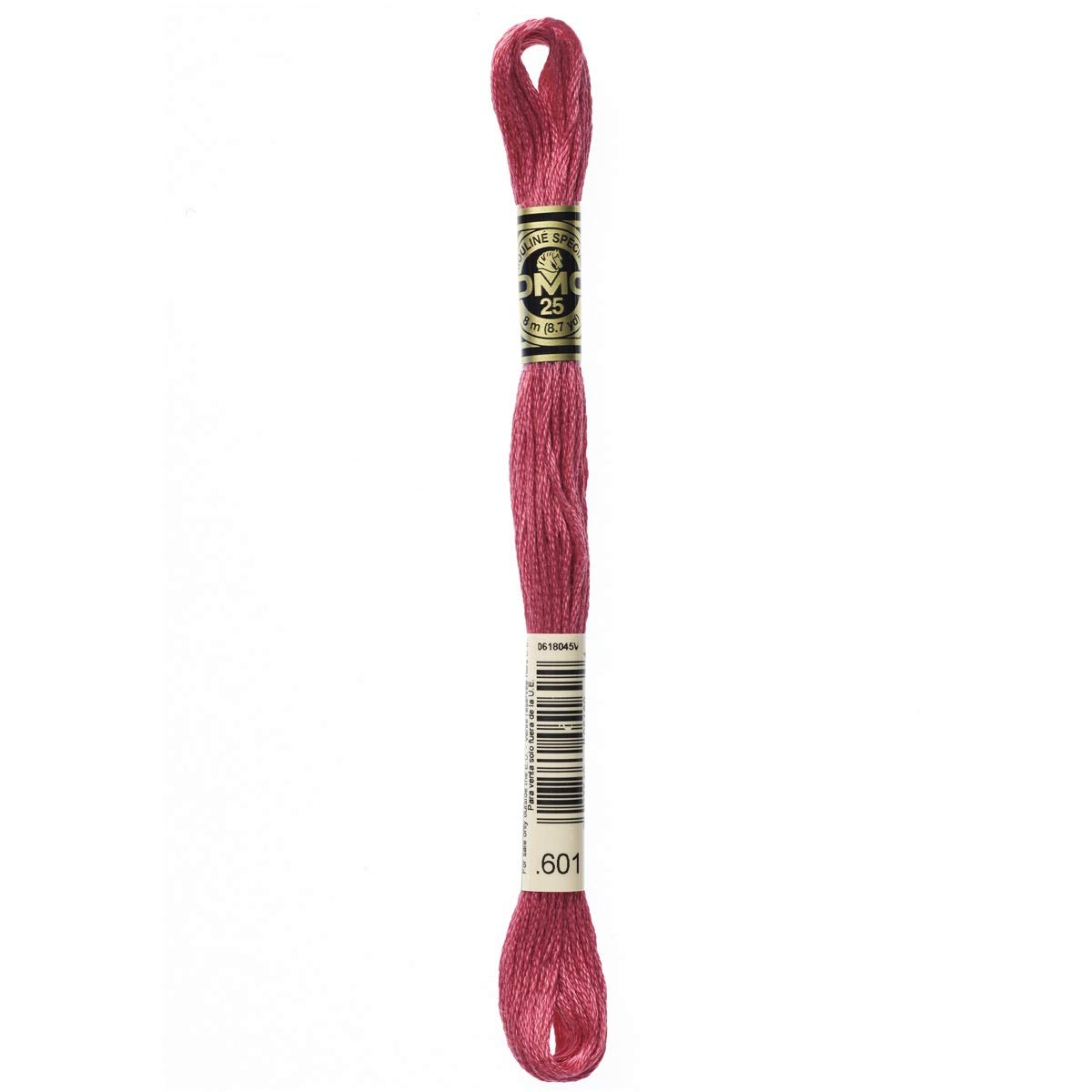 DMC Embroidery Floss Mouline Stranded Cotton Thread for Hand Embroidery and Sewing - Colour No: 601-6 x 8m Skeins โ image 1