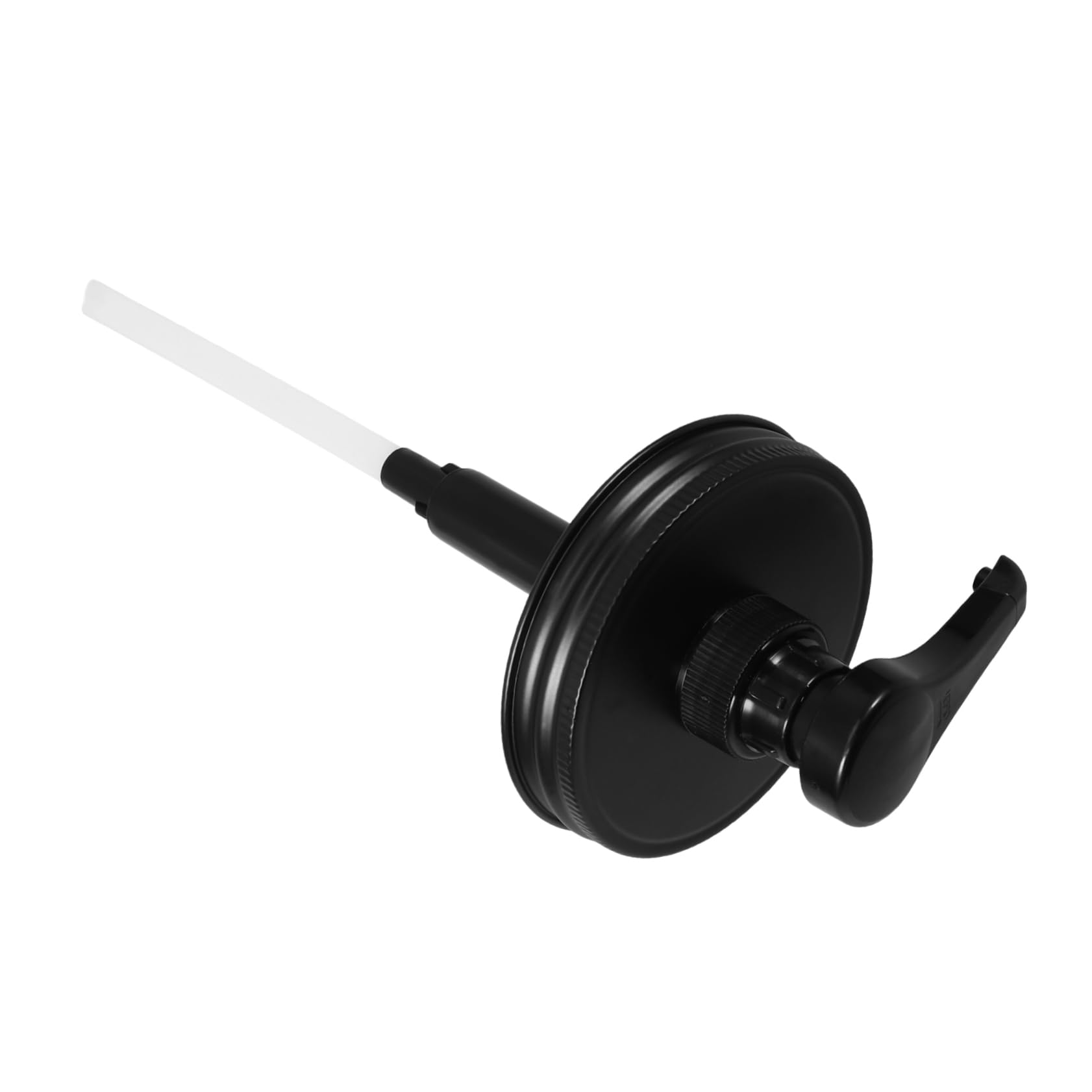 SOLUSTRE Stainless Steel Plastic Syrup Pump Dispenser Pump for Kitchen Jar Condiment Dispenser