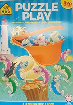 Paperback School Zone Puzzle Play, Dot-to-Dots, Hidden Pictures, Mazes, Word Searches, a Learning Puzzle Book