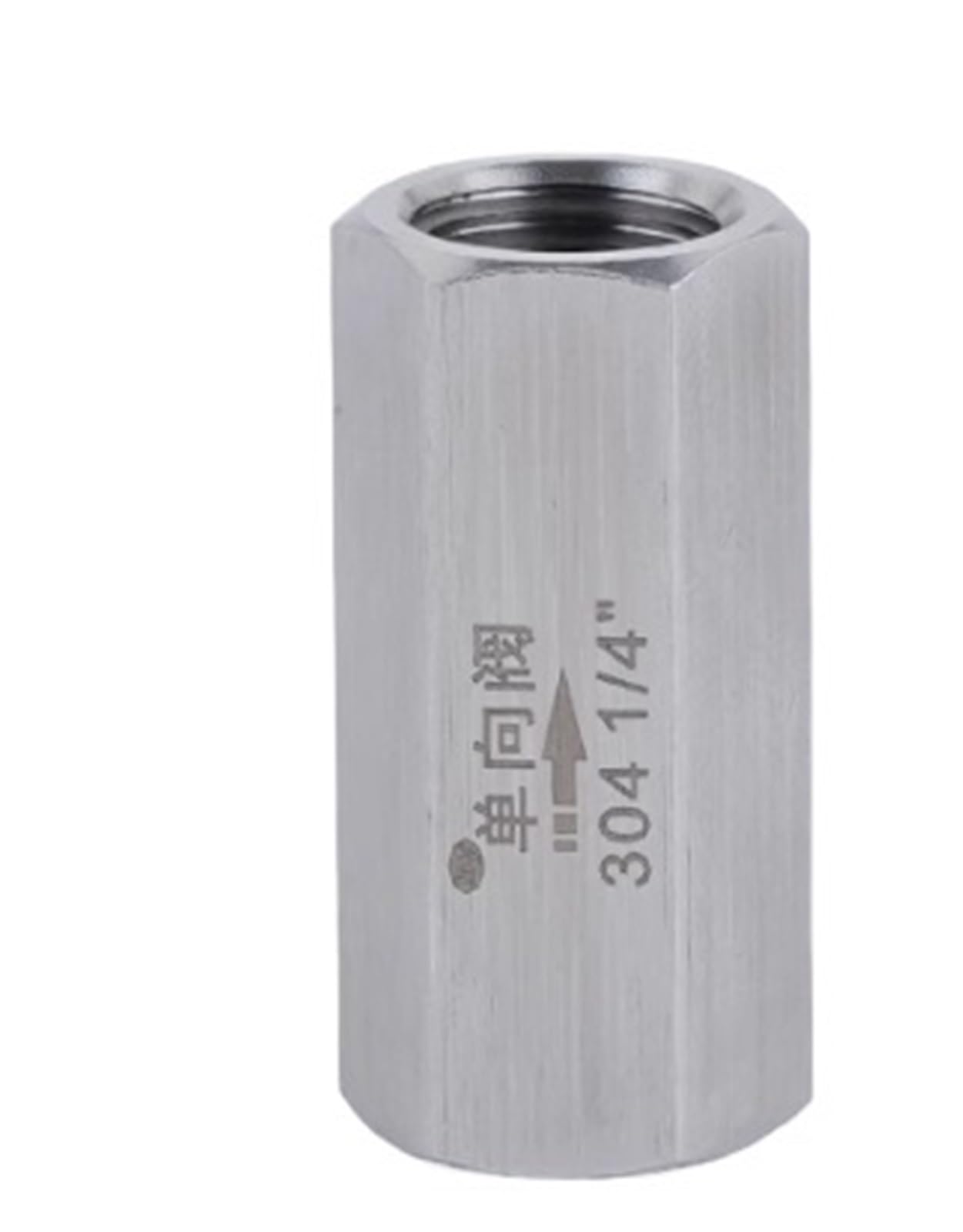 Uyzndkvsi Women's To 1/4" 304 Stainless Steel Check Valve 1-Way Non-Return Valve( To )