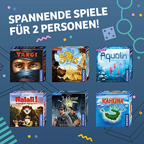Kosmos 694135 Lost Cities - Das Duell, spannendes Brettspiel, Abenteuerspiel für 2 Personen ab 10 Jahre, Familienspiel… – Bild 6
