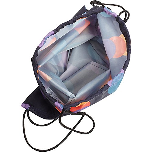 LOQI Geometric Circle Backpack, Multicolor2