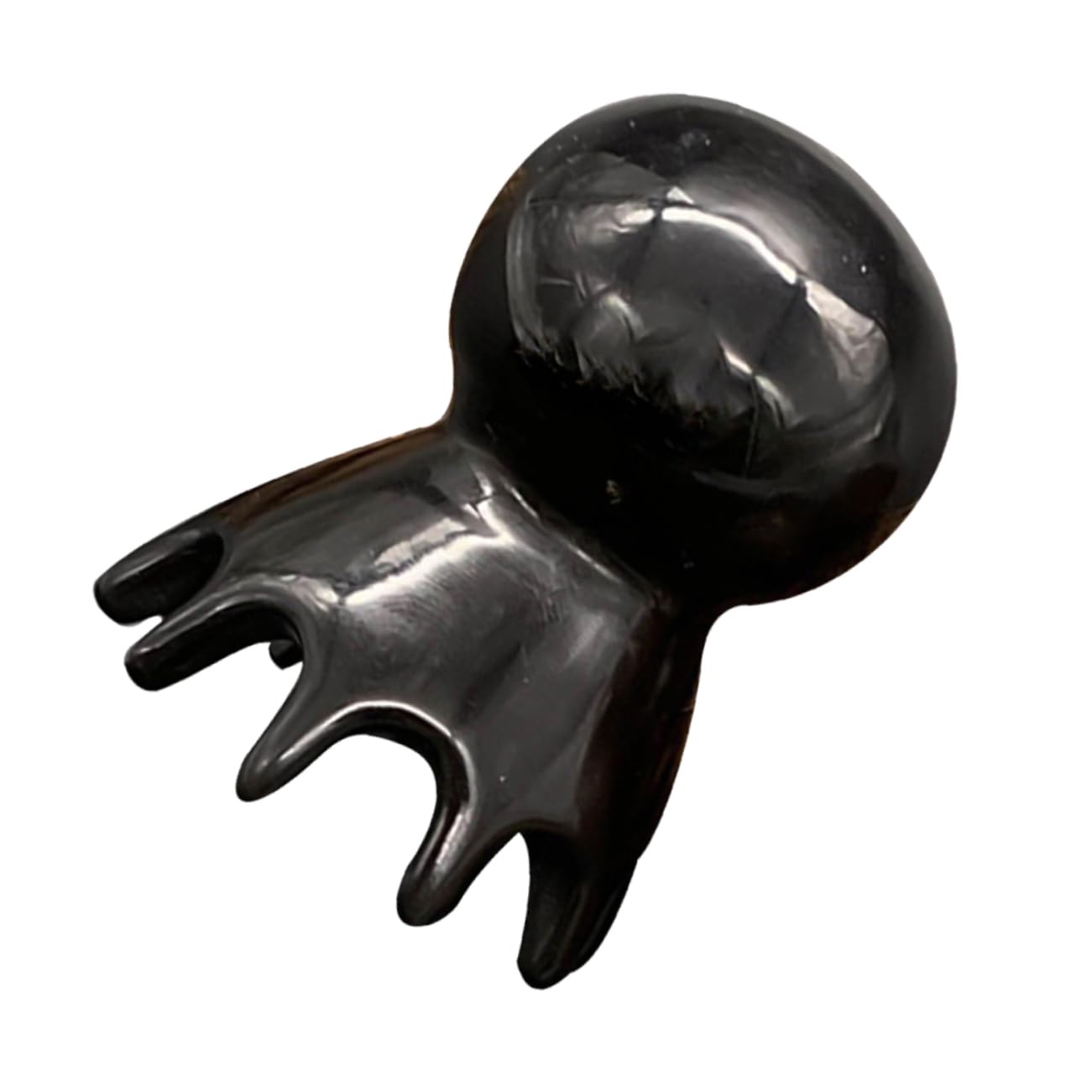 TOVINANNA 1pc Octopus Massage Comb Head Massage Tingler Scrubber Vent Brush Head Massager Dandruff Cleaning Brush Yak Horn Comb Natural Made Horn Consumption