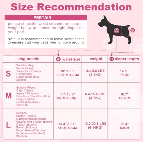 Funliying FUNLIYING-02 Disposable Dog Diapers Female 90 Count Doggie Diapers thumb #1