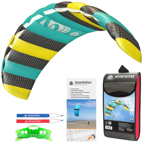 HQ Lenkmatte Lenkdrachen Symphony Beach III, Zweileiner Matte,...