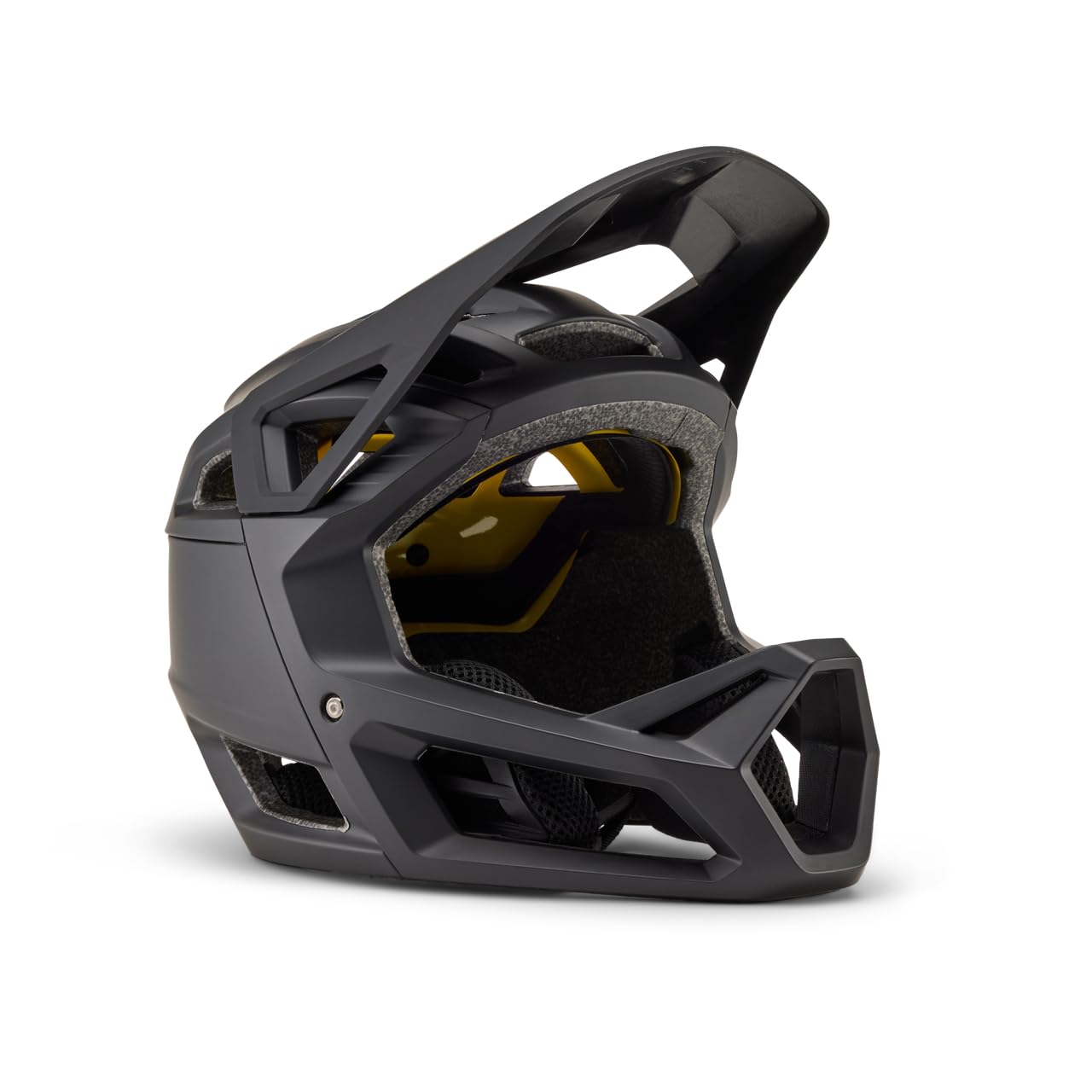 Fox Racing Proframe Helm – Unisex, Fahrradhelm, Matte Black, Größe L