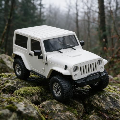 Image of Orlandoo Hunter 1 /35 Miniature Scale Jeep Wrangler Rock-Climbing Assembly Model Off-Road Mini Car Rc Trucks, RC Cars for Adults, OH35A01 DIY Unassembled Kit